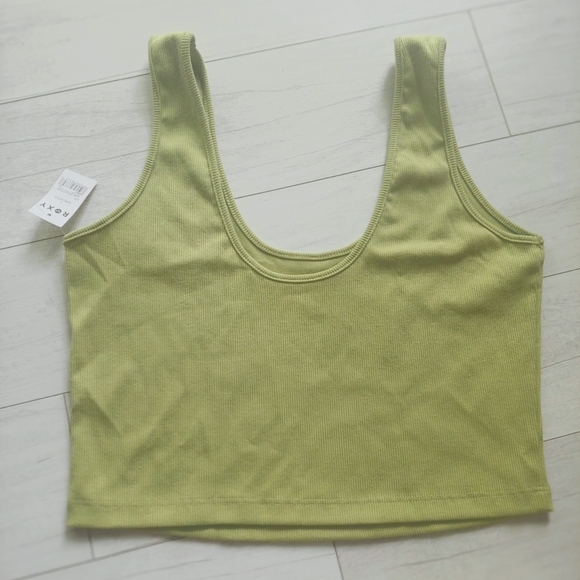 ROXY NEW Simple Surf Cropped Tank Top - Picture 7 of 9